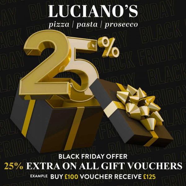 Image for Luciano’s Hamilton Voucher - Black Friday