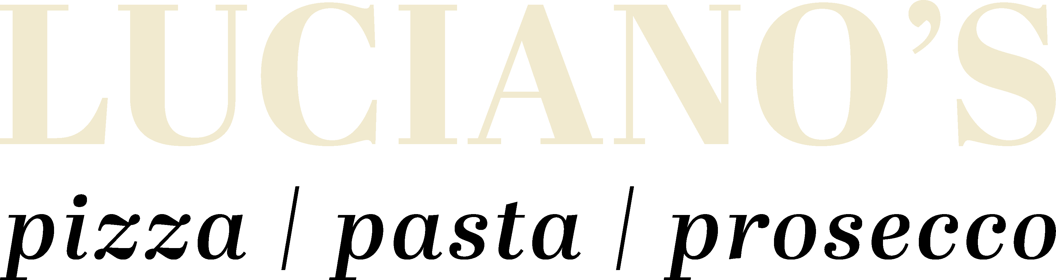 Logo for Luciano's Hamilton